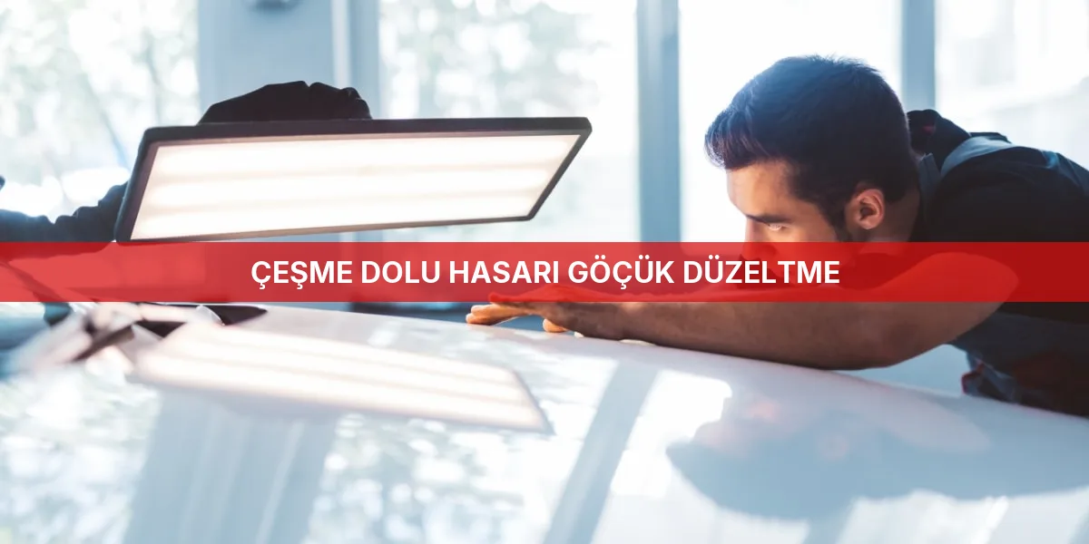 Çeşme Dolu Hasarı Göçük Düzeltme