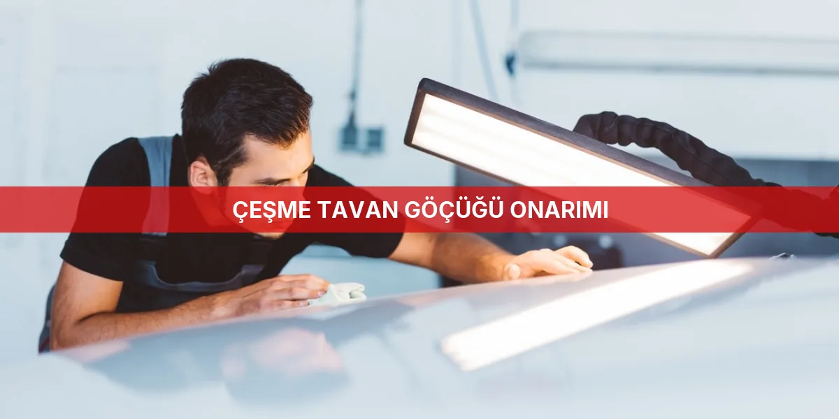 Çeşme Tavan Göçüğü Onarımı